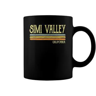 Vintage Retro Simi Valley California Vacation Gift Coffee Mug | Mazezy