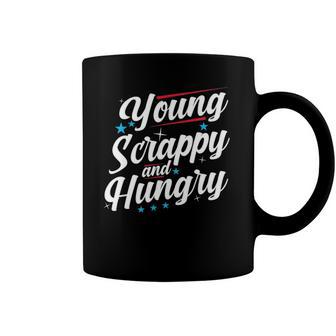 Vintage Retro Young Scrappy And Hungry 4Th Of July Gift Coffee Mug | Mazezy