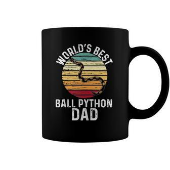 Vintage Worlds Best Ball Python Dad Pet Snake Coffee Mug | Mazezy