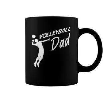 Volleyball Father Volleyball Dad Fathers Day Coffee Mug | Mazezy AU