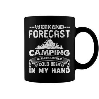 Weekend Forecast Camping 716 Trending Shirt Coffee Mug | Favorety DE