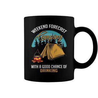 Weekend Forecast Camping With A Good 15 Shirt Coffee Mug | Favorety DE