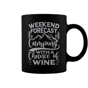 Weekend Forecast Mountain Camper 11 Shirt Coffee Mug | Favorety CA