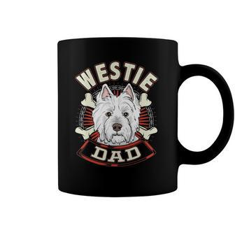 Westie Dad Fathers Day Gift Coffee Mug | Mazezy