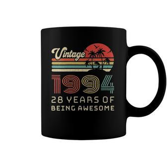 Womens 28 Years Old Birthday Vintage 1994 28Th Birthday Coffee Mug | Mazezy