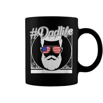 Womens 4Th Of July Dad Life Sunglasses American Father Independence Coffee Mug - Seseable