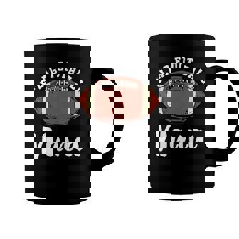 Womens Flag Football Nana Matching Family Matching Football Coffee Mug | Mazezy