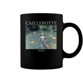 Womens Gustave Caillebotte Skiffs French Impressionist Rowing Coffee Mug | Mazezy