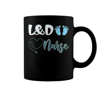 Womens L&D Nurse Labor And Delivery Nurse V2 Coffee Mug - Seseable