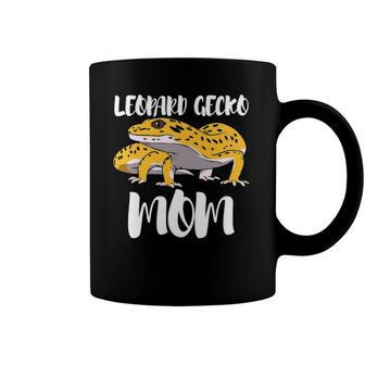 Womens Mom Of A Leopard Gecko Cute Lizard Reptile Coffee Mug | Mazezy