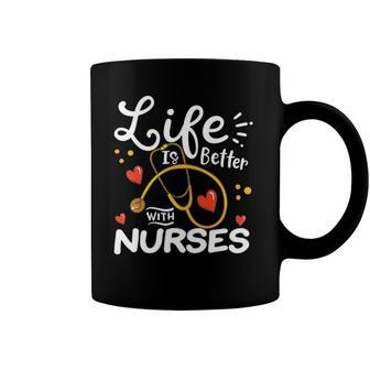 Womens Nurse Life Is Better With Nurse Coffee Mug | Mazezy