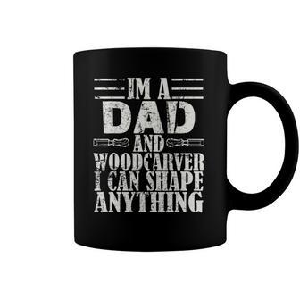 Woodcarver Dad Inspirational Carpenter And Woodworker Coffee Mug | Mazezy
