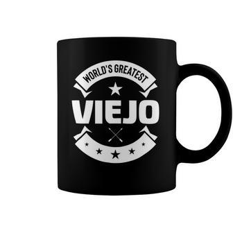 Worlds Greatest Viejo For Spanish Dad Coffee Mug | Mazezy