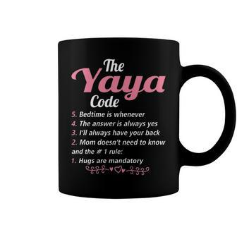 Yaya Grandma Gift The Yaya Code Coffee Mug - Seseable