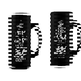 Zoe Name Gift Keep Calm And Let Zoe Handle It Coffee Mug - Seseable