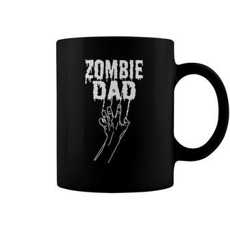 Zombie Dad Halloween Father Costume Adults Coffee Mug | Mazezy
