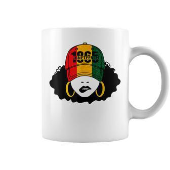 1865 Junenth Celebrate Black Girl Magic Melanin Women Coffee Mug | Mazezy