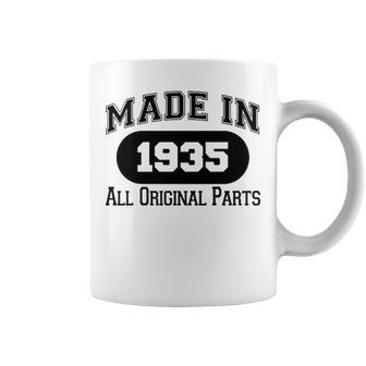 1935 Birthday Made In 1935 All Original Parts Coffee Mug - Seseable
