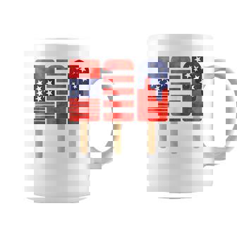 4Th Of July Popsicles Usa Flag Independence Day Patriotic Coffee Mug - Seseable