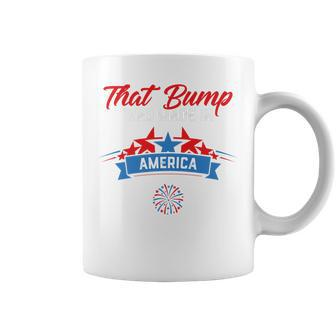 4Th Of July Pregnancy Announcement For Dad To Be Men Coffee Mug - Seseable