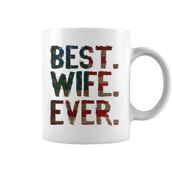 4Th Of July Usa Mothers Day Gift - Best Wife Ever Coffee Mug | Mazezy