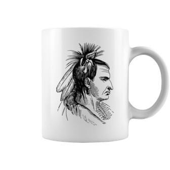 American Native Indian Graphics Coffee Mug | Favorety UK