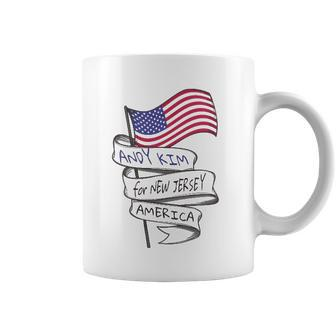 Andy Kim For New Jersey US House Nj-3 Campaign Tee Coffee Mug | Mazezy UK