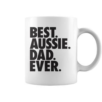 Aussie Dad - Australian Shepherd Dog Dad Gift Coffee Mug | Mazezy