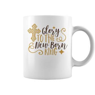 Baby Shower Text Design Glory To The New Born Coffee Mug | Favorety