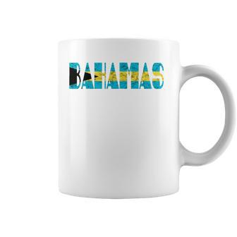 Bahamas Trip Bahamian Flag Vacation Tourist Coffee Mug | Mazezy