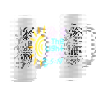 Be A Nice Human - Be The Light Matthew 5 14 Christian Coffee Mug | Mazezy