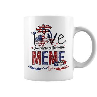 Being Called Meme Sunflower Usa Flag 684 Shirt Coffee Mug | Favorety UK