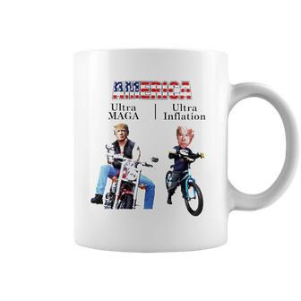 Best America Trump Ultra Maga Biden Ultra Inflation Coffee Mug | Mazezy