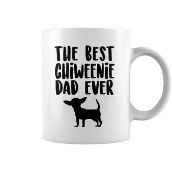 Best Chiweenie Dad Ever Fathers Day Chiweenie Dog Coffee Mug | Mazezy