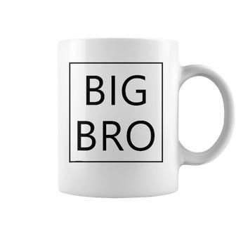 Big Bro Brother Announcement Gifts Dada Mama Family Matching Coffee Mug | Mazezy