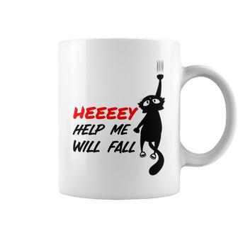 Black Cat Sayes Hey Cat Sayes Hey Coffee Mug | Favorety CA