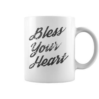 Bless Your Heart Dark Gift Coffee Mug | Mazezy