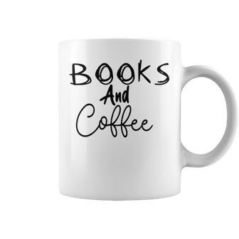 Books And Coffee Books Lover Tee Coffee Lover Gift For Books Lover Gift For Coffee Lover Book Readers Gift Coffee Mug | Favorety UK