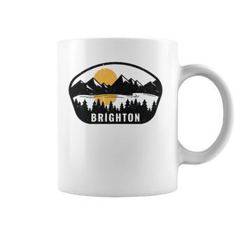 Brighton Utah Ut Vacation Souvenir Coffee Mug | Mazezy