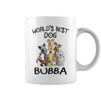 Bubba Grandpa Gift Worlds Best Dog Bubba Coffee Mug - Seseable