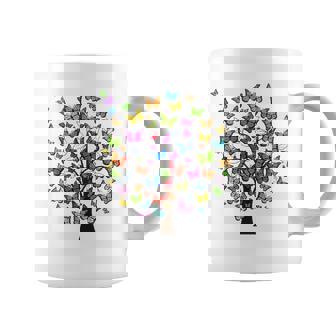 Butterflies On Tree For Butterfly Lovers Coffee Mug | Mazezy