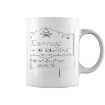 Carney Name Funny Halloween Gift Carney Bed And Breakfast Coffee Mug - Seseable