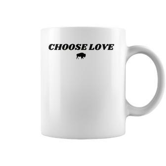 Choose Love Buffalo Pray For Buffalo V2 Coffee Mug | Mazezy