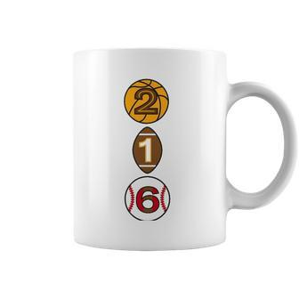 Cleveland Basketball Baseball Football 216 Area Code Coffee Mug | Mazezy