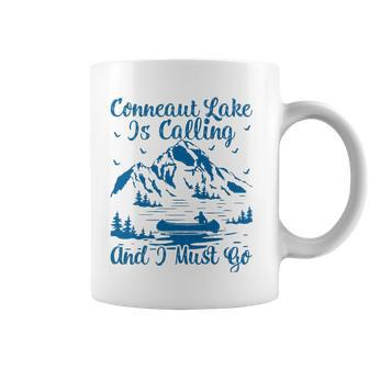 Conneaut Lake Is Calling And I Must Go Conneaut Lake Coffee Mug | Mazezy