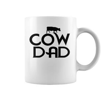 Cow Lover Fathers Day Funny Gift - Cow Dad Coffee Mug | Mazezy