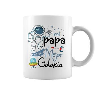 Dia Del Padre Divertido El Mejor Papa De La Galaxia Coffee Mug | Mazezy