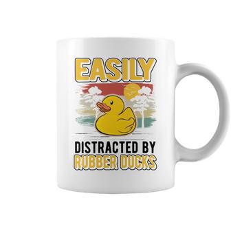 Easily Distracted By Rubber Ducks Duck V2 Coffee Mug | Favorety CA