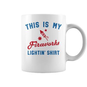 Fourth Of July My Fireworks Vintage 749 Shirt Coffee Mug | Favorety AU