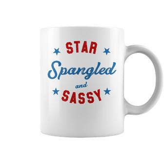 Fourth Of July Star Spangled Sassy Cute 741 Shirt Coffee Mug | Favorety CA